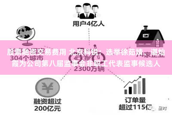 股票融资交易费用 北京科锐：选举徐茹婧、谌灿霞为公司第八届监事会非职工代表监事候选人